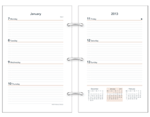 3 Hole 5 x 8 Preference Collection Refills